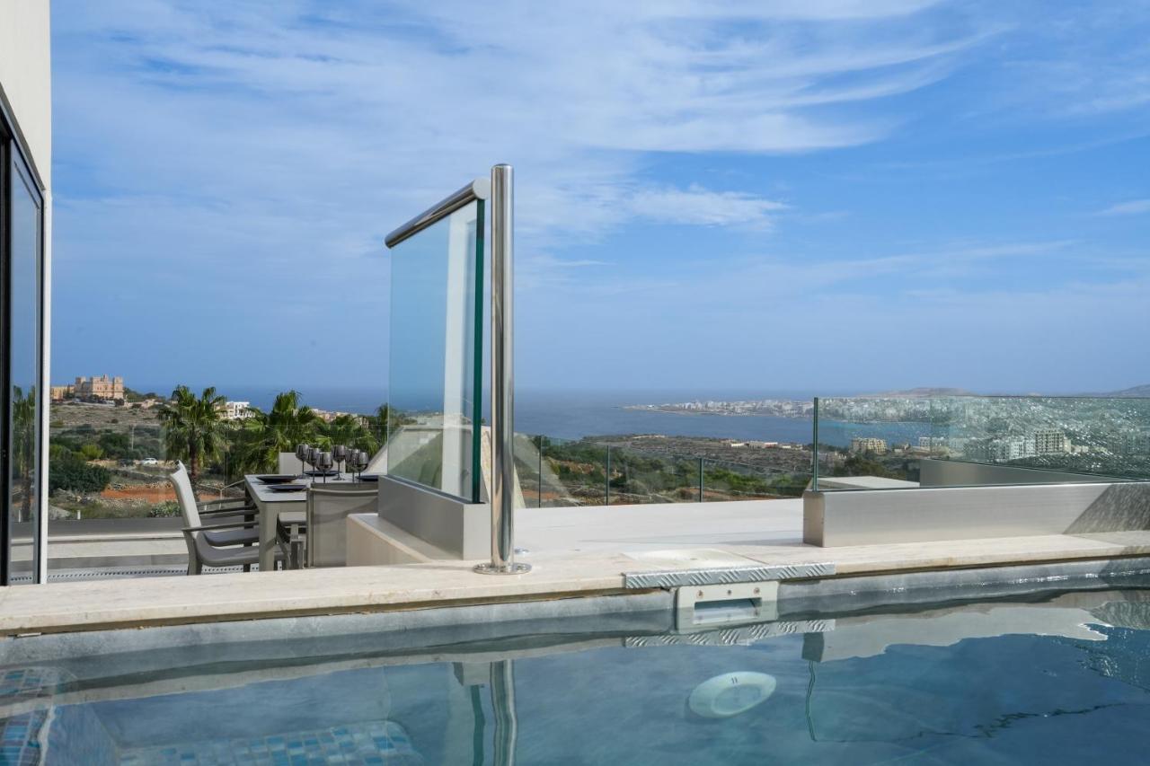 Lux Sea&Country Views With Pool Apartamento Mellieha Exterior foto