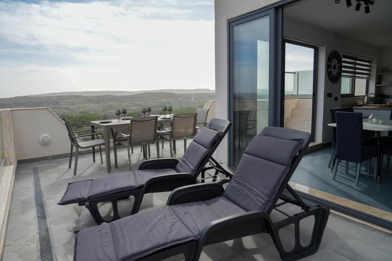 Lux Sea&Country Views With Pool Apartamento Mellieha Exterior foto
